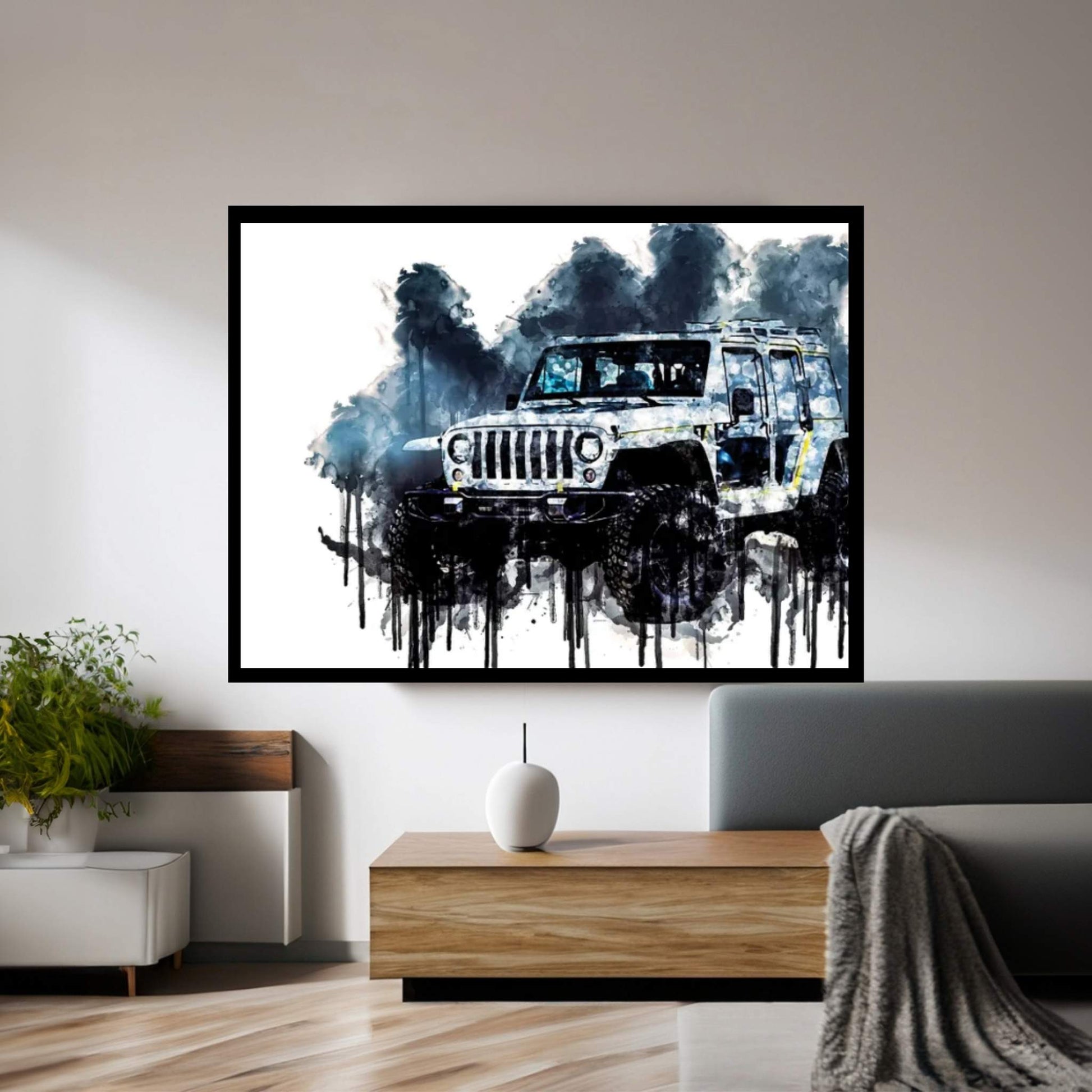 2017 Jeep Safari Concept Vehicle CX Canvas Wall Art - Y Canvas