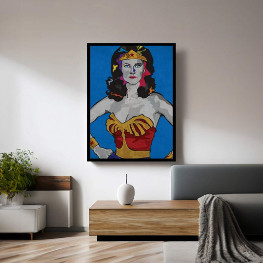 Wonder Woman Canvas Wall Art - Y Canvas