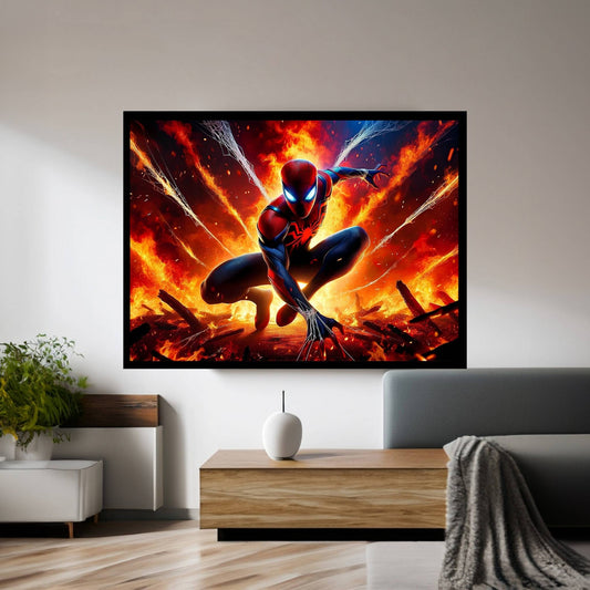 Spiderman Canvas Wall Art - Y Canvas