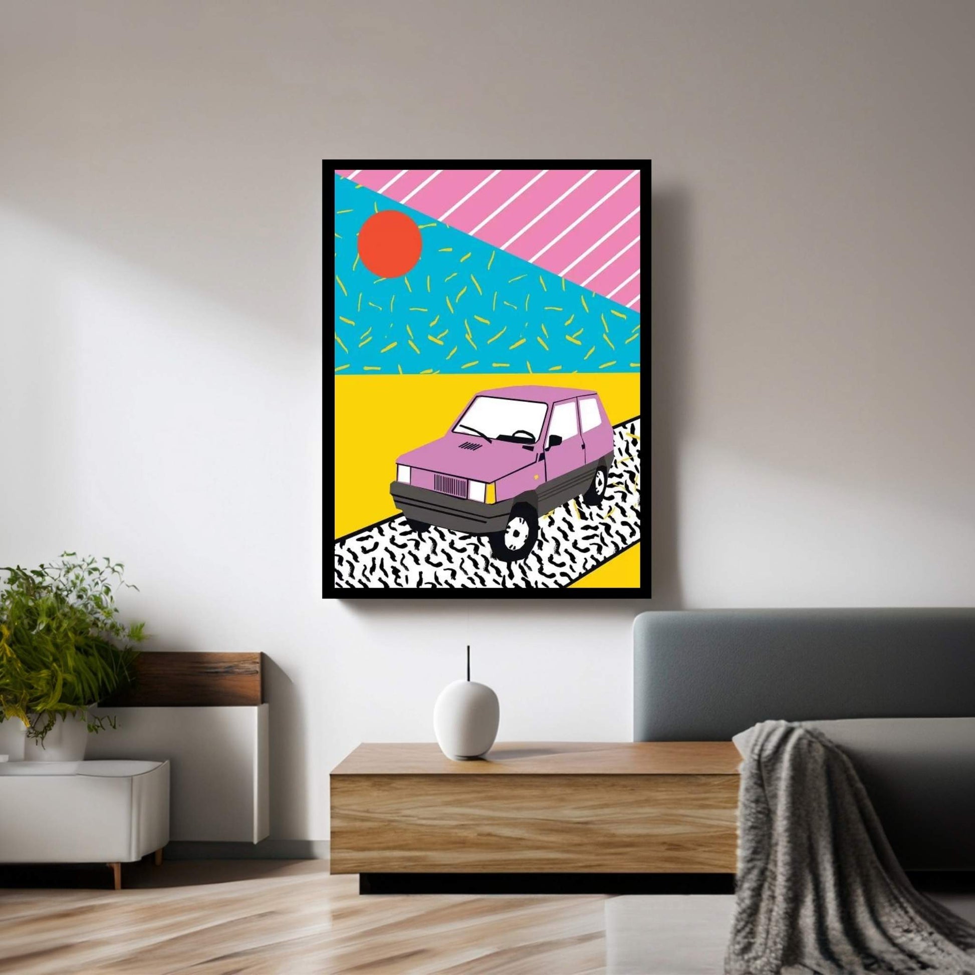 Scoop Canvas Wall Art - Y Canvas