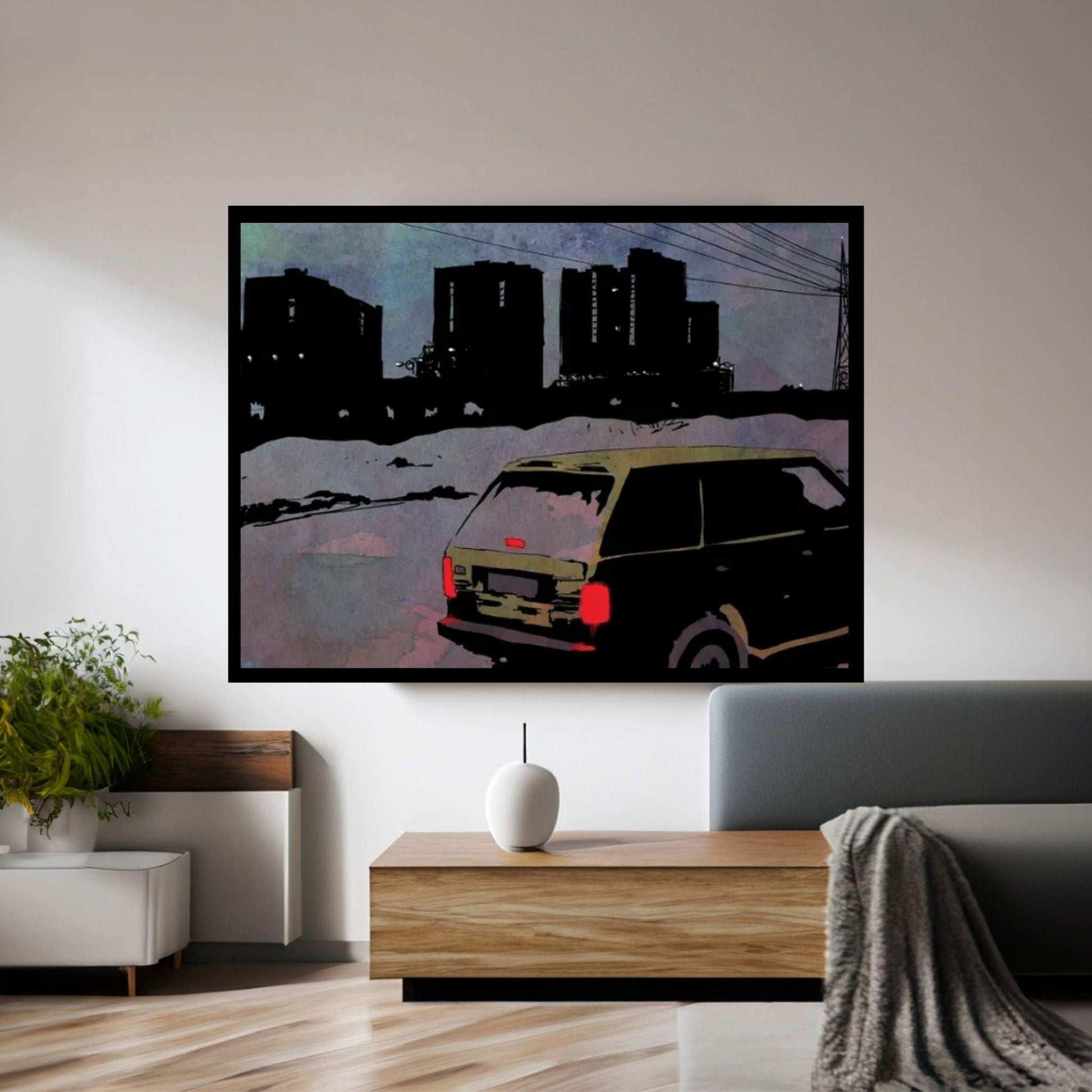 The Wait II Canvas Wall Art - Y Canvas