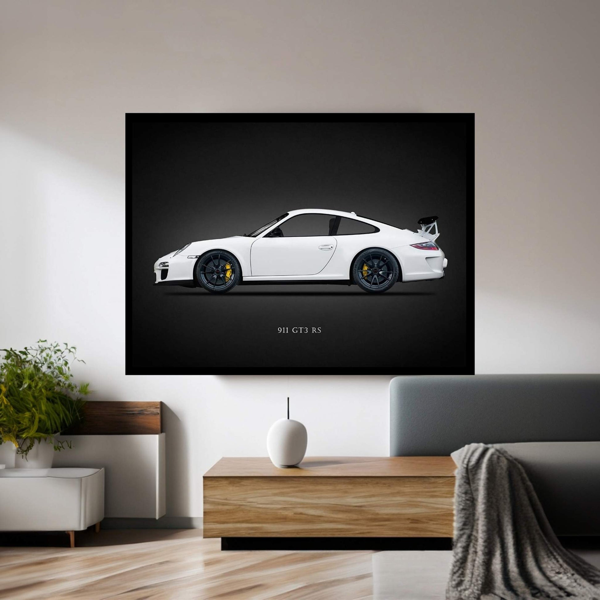 Porsche 911 GT3 RS 2011 Canvas Wall Art - Y Canvas