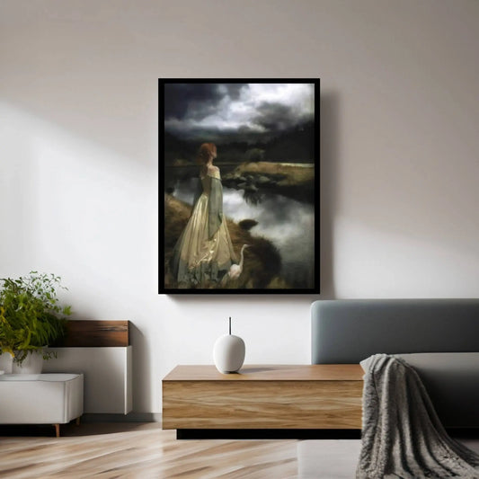 Whispers on the Wind by Edward Hughes Canvas Wall Art - Y Canvas