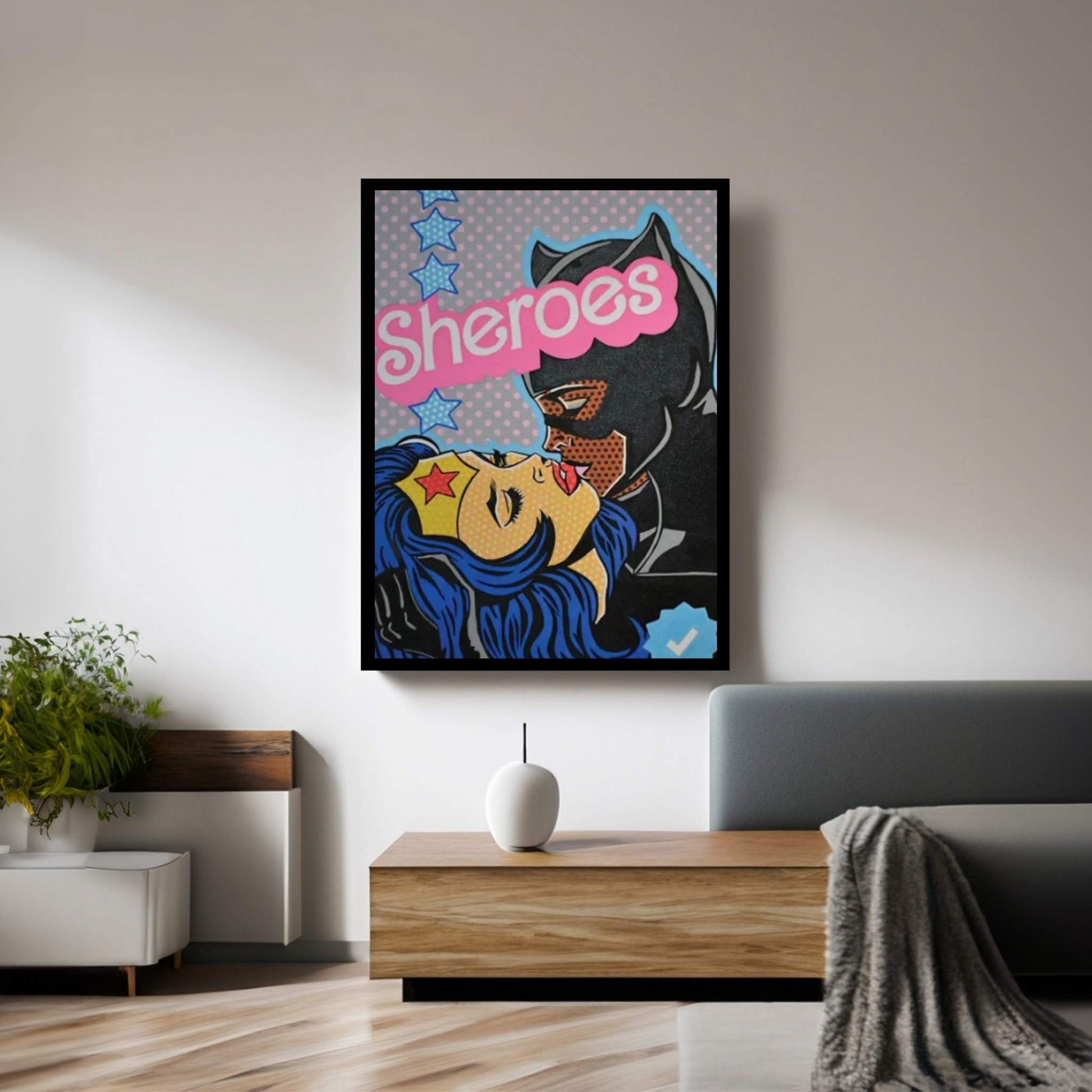 Sheroes Canvas Wall Art - Y Canvas