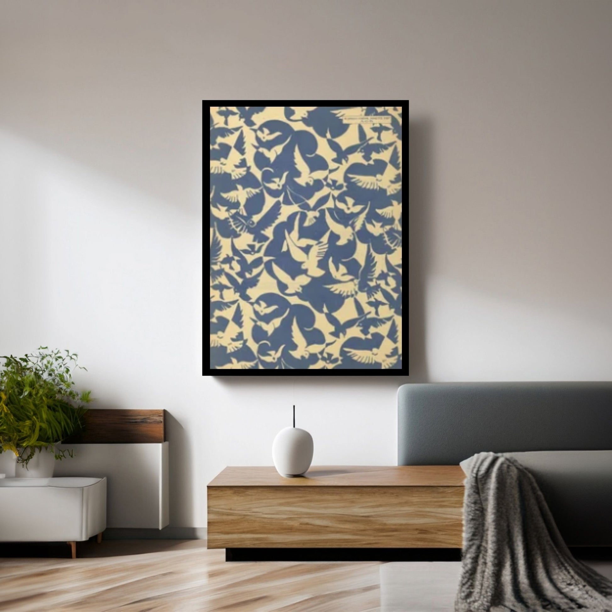 Free as a Bird, Matisse Poster, Art poster, Wall Poster Matisse - Y Canvas