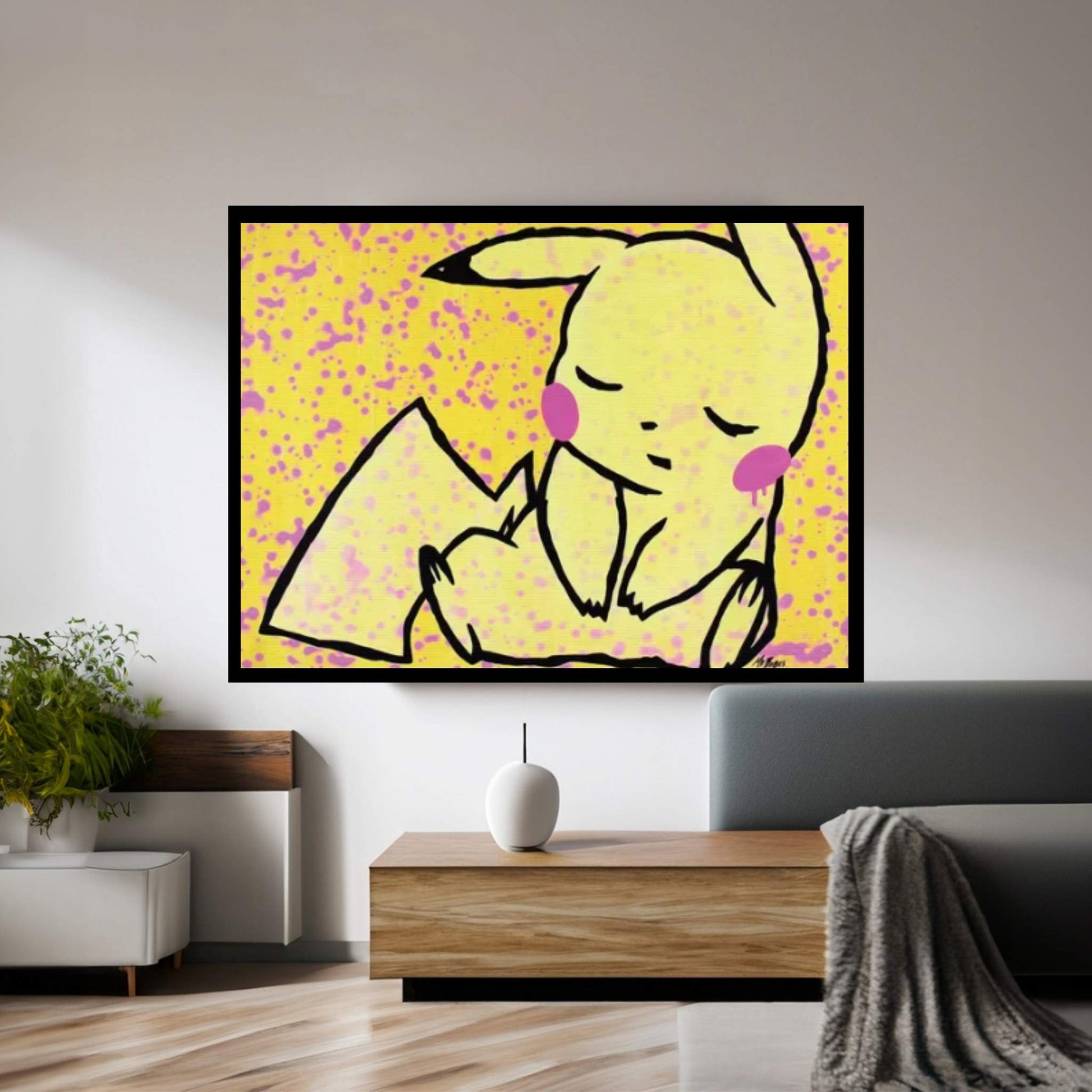 Pokémon - Pikachu Canvas Wall Art - Y Canvas