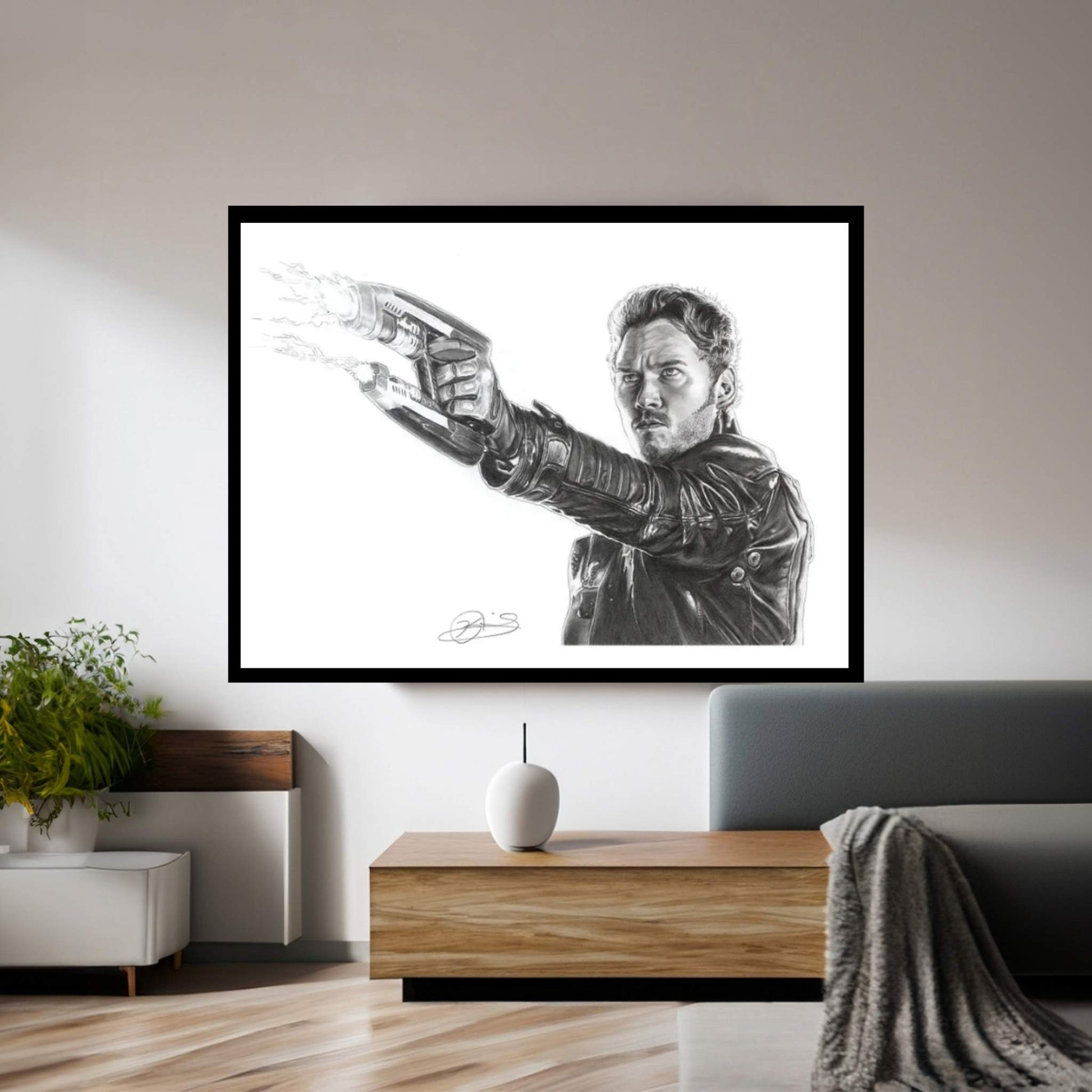 Peter Quill Canvas Wall Art - Y Canvas