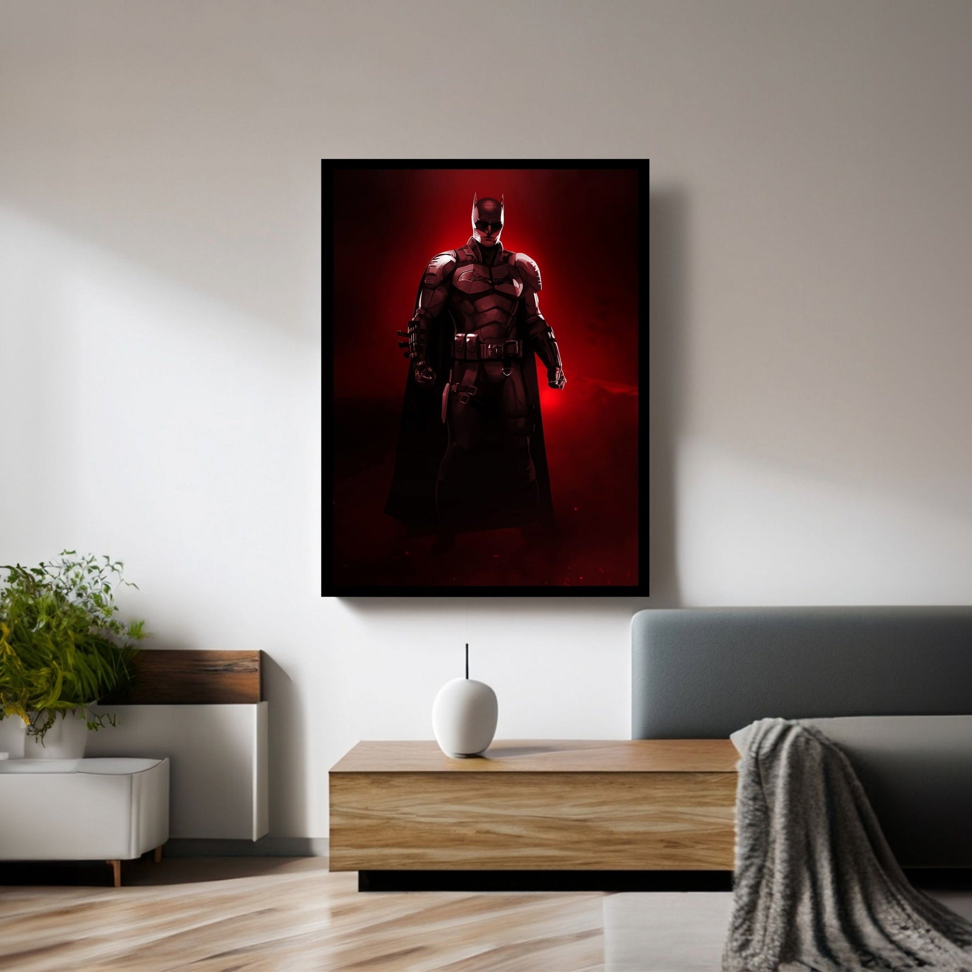 Batman Canvas Wall Art - Y Canvas