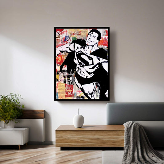 Flying For Justice Canvas Wall Art - Y Canvas