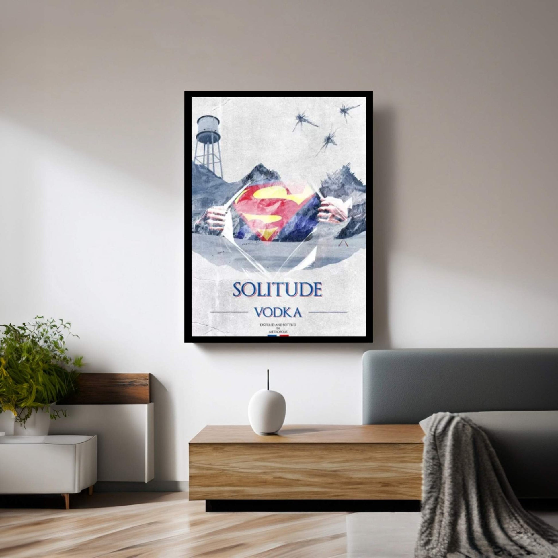 Solitude Vodka Canvas Wall Art - Y Canvas