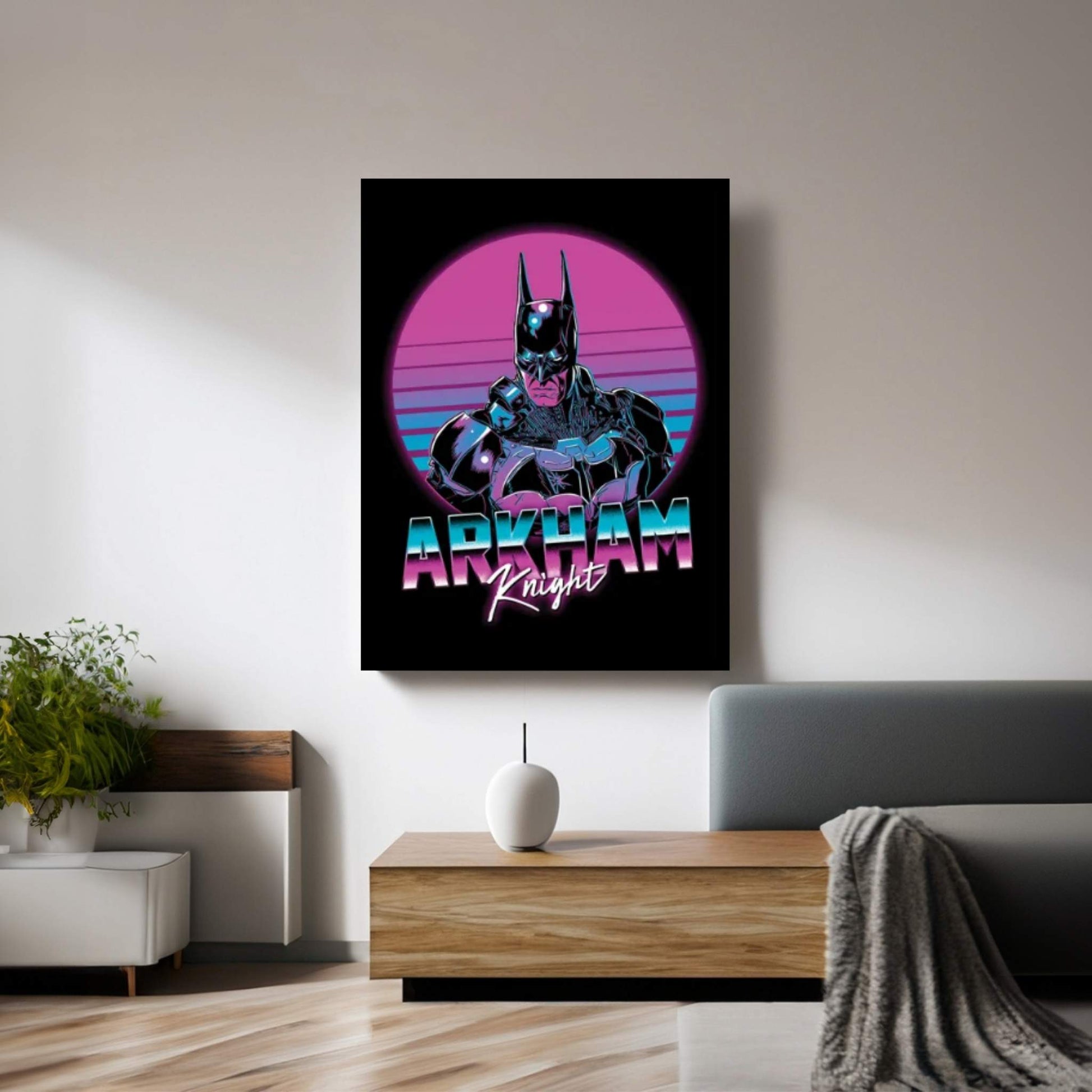 Arkham Knight Canvas Wall Art - Y Canvas