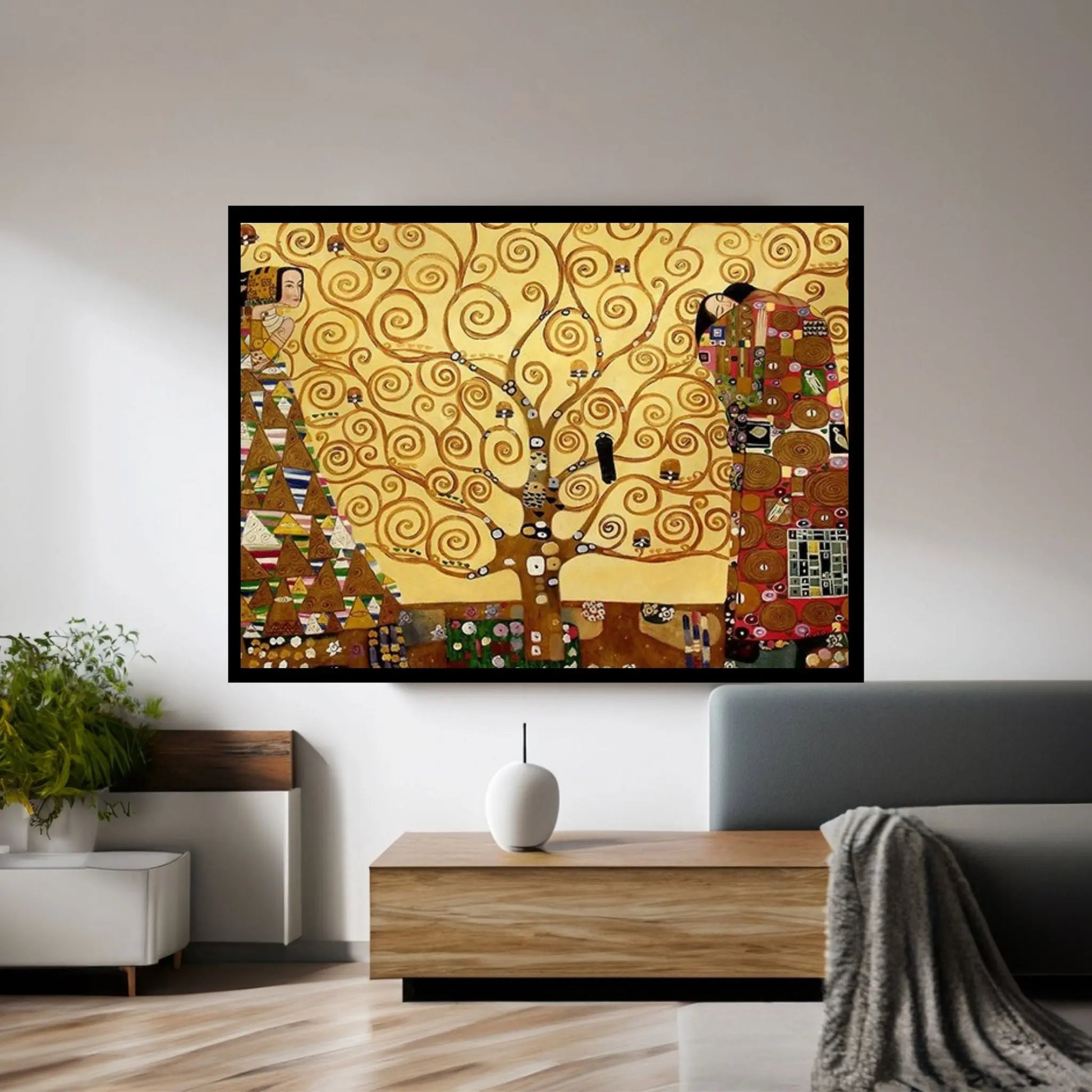 The Tree of Life Canvas Wall Art - Y Canvas