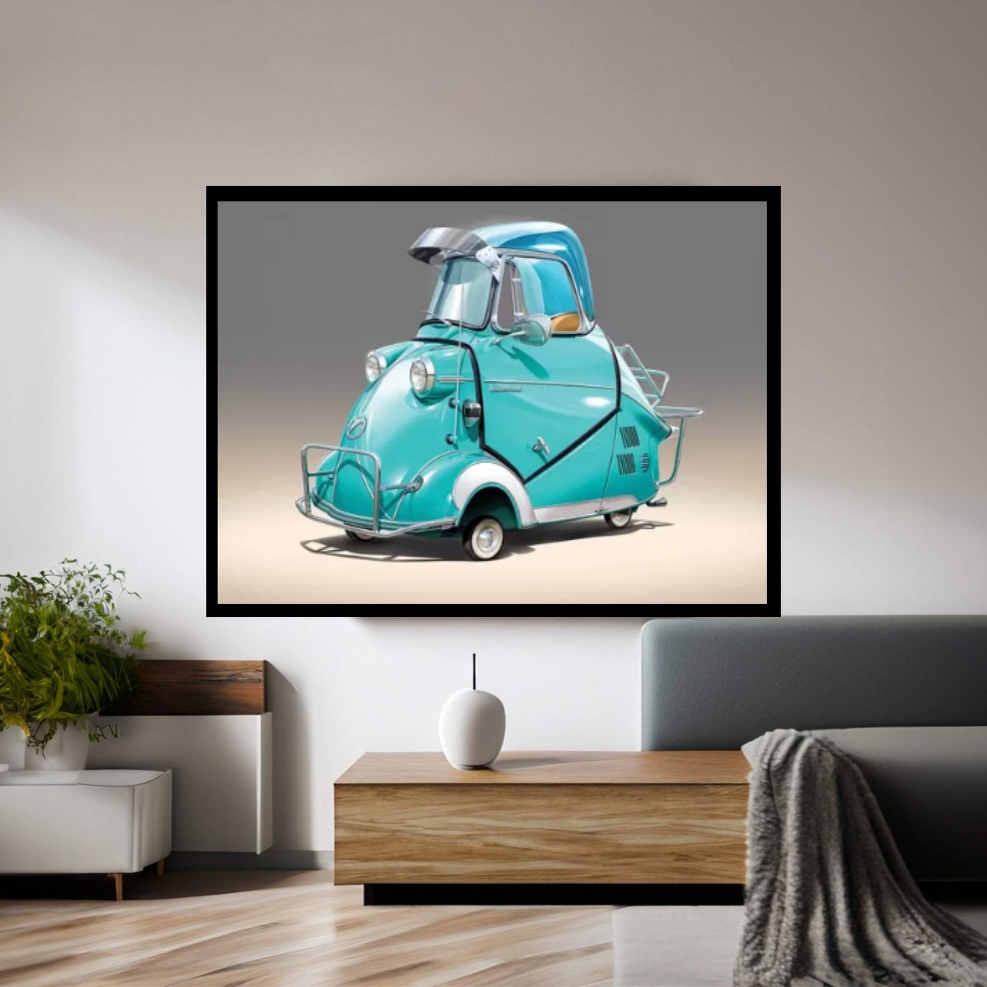 Messerschmitt Canvas Wall Art - Y Canvas