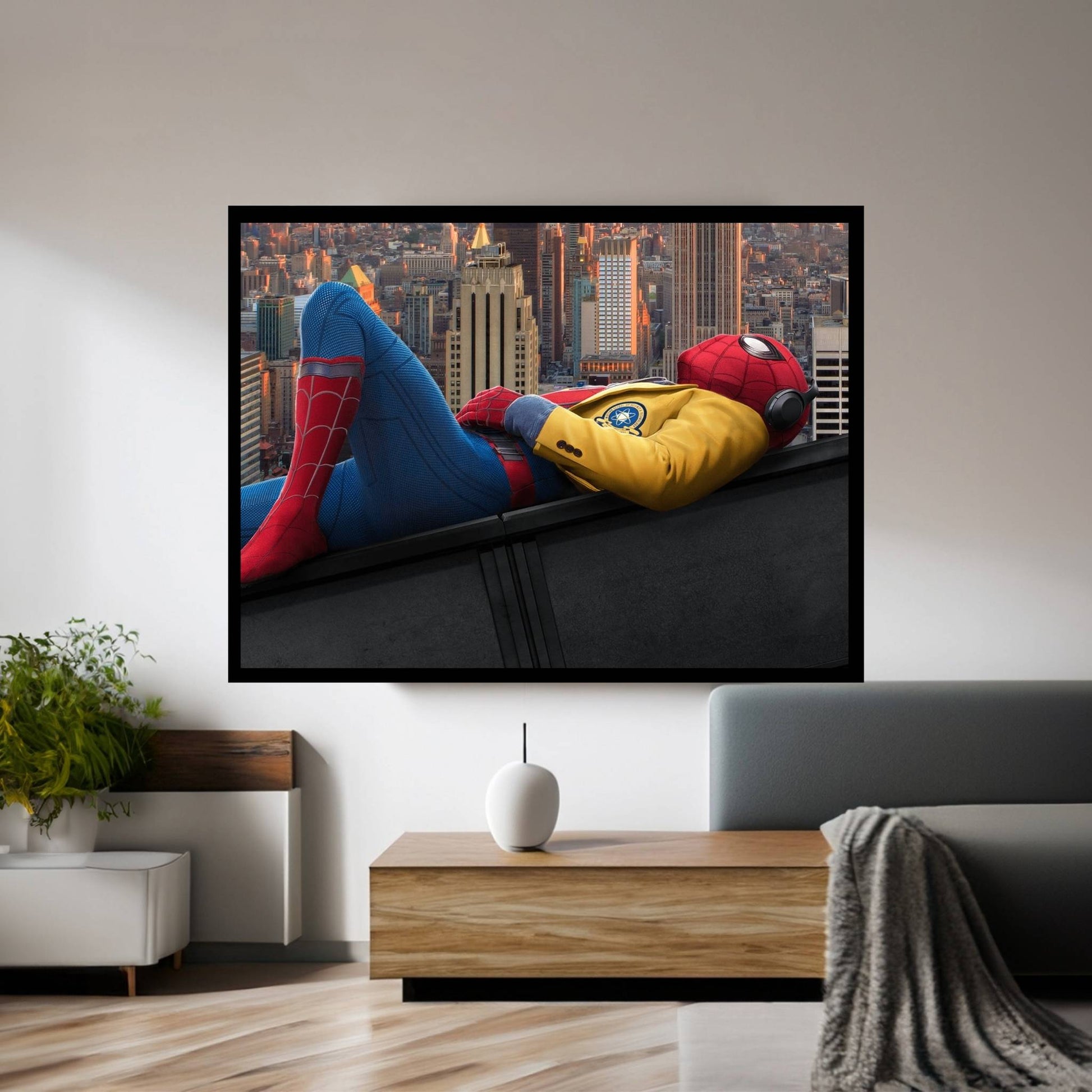 Spiderman Canvas Wall Art - Y Canvas