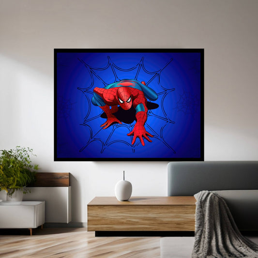 Spiderman Canvas Wall Art - Y Canvas