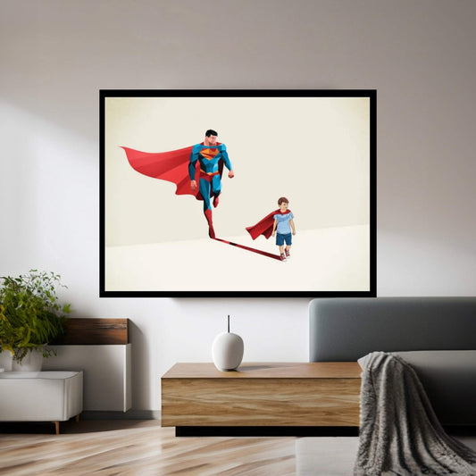 Super Shadows Boy Of Tomorrow Canvas Wall Art - Y Canvas