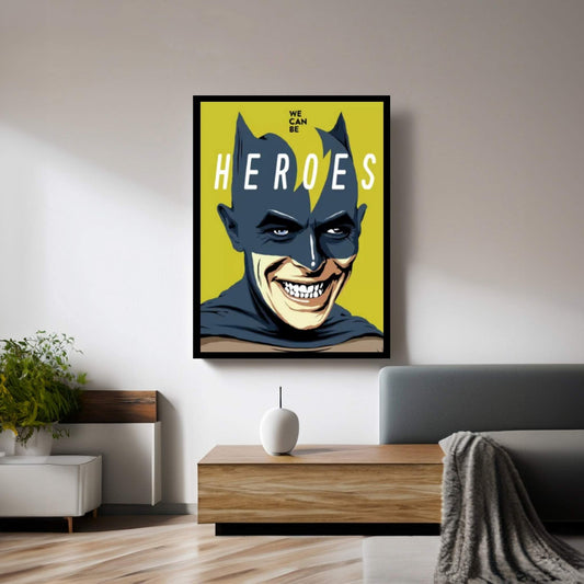 Heroes Canvas Wall Art - Y Canvas