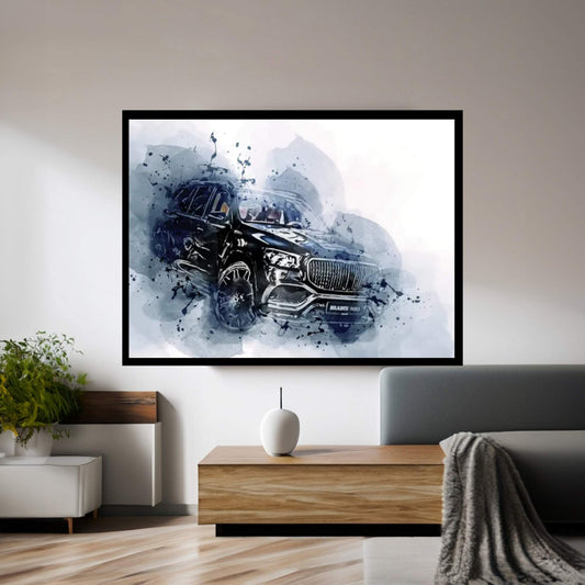 Brabus 800 Luxury Suv Mercedes-Maybach Gls 700 Canvas Wall Art - Y Canvas