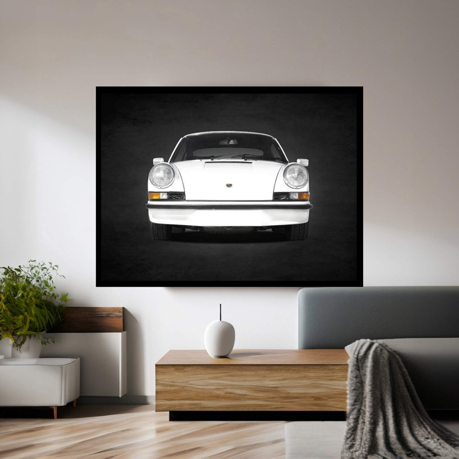 Porsche Carrera RS 1973 Canvas Wall Art - Y Canvas