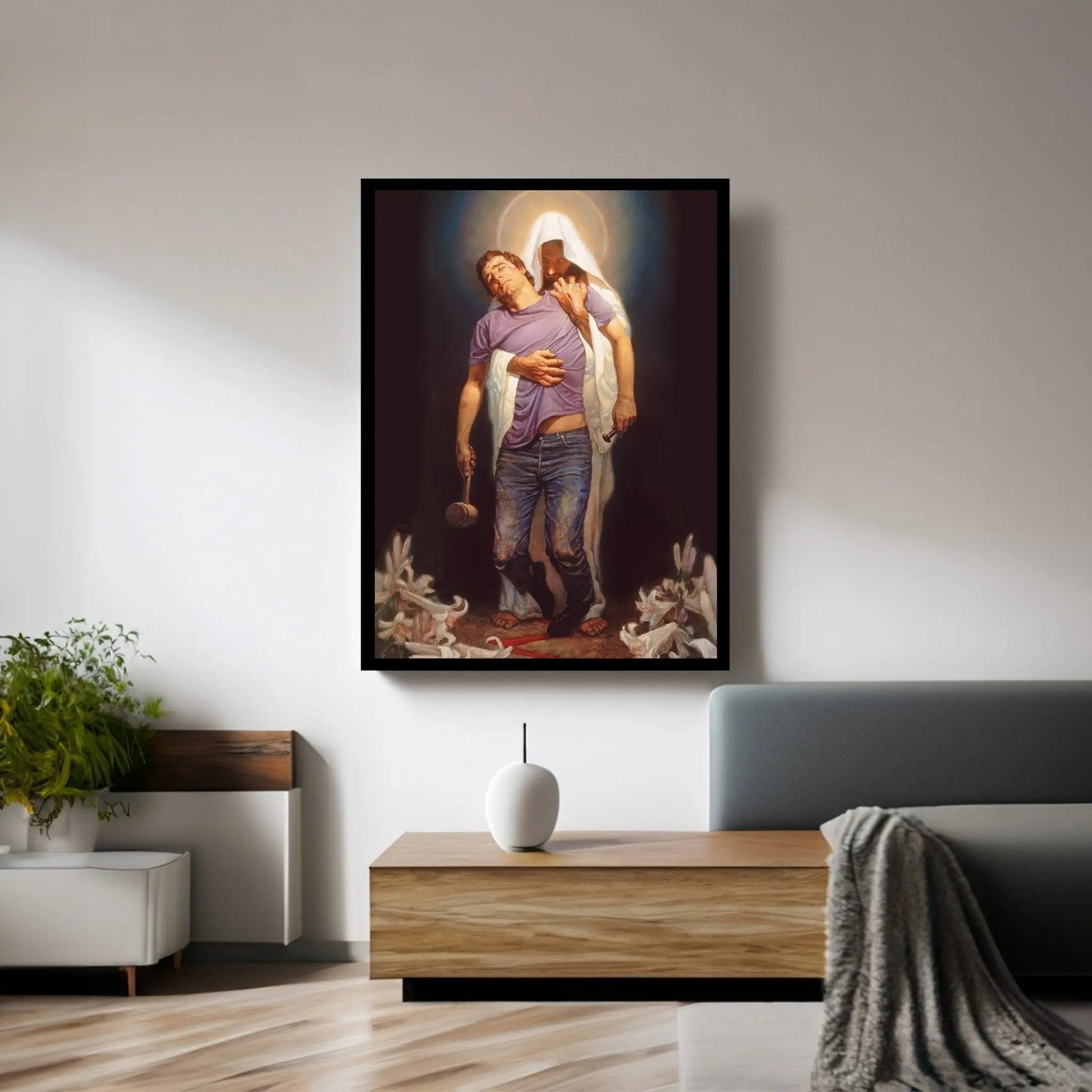 Forgiven Canvas Wall Art - Y Canvas