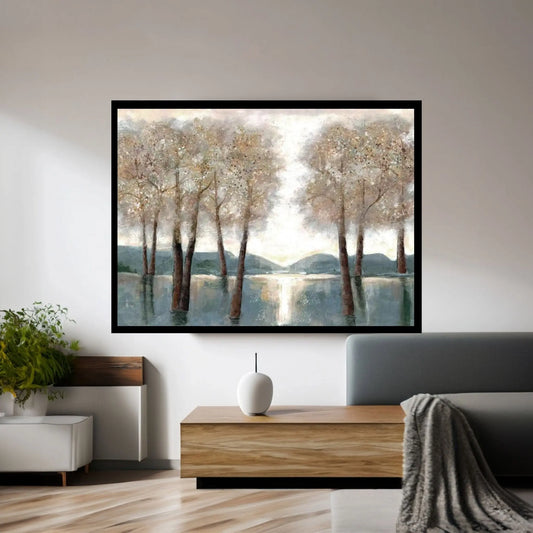 Approaching Woods Canvas Wall Art - Y Canvas