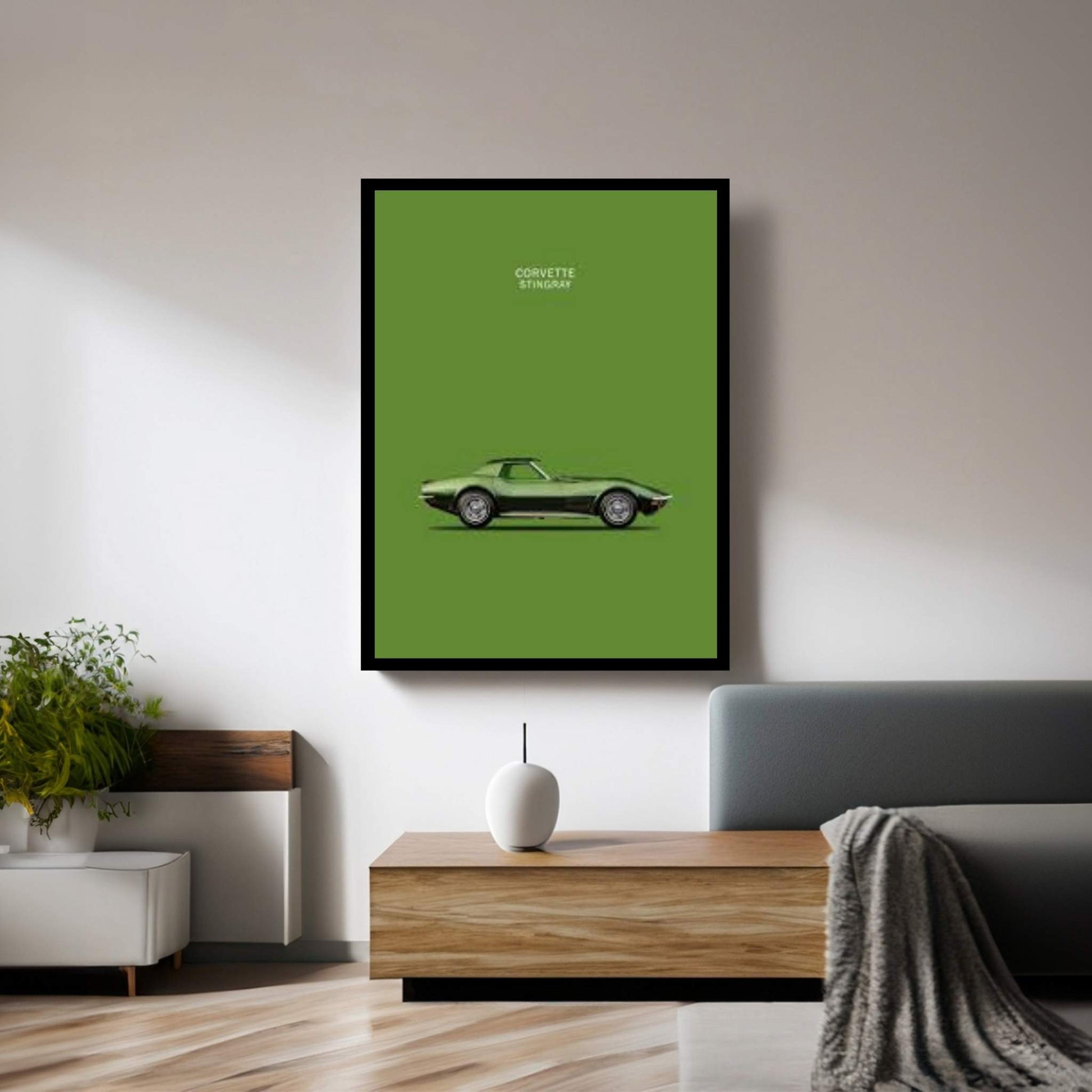 1970 Chevrolet Corvette Stingray Canvas Wall Art - Y Canvas