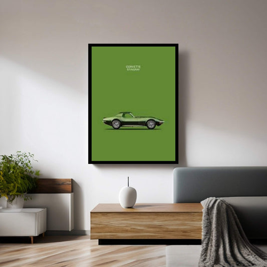 1970 Chevrolet Corvette Stingray Canvas Wall Art - Y Canvas