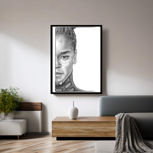 Shuri Canvas Wall Art - Y Canvas