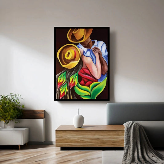 Dancing Canvas Wall Art - Y Canvas