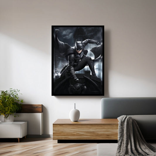 Batman Canvas Wall Art - Y Canvas