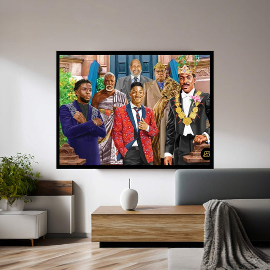 Princes II Kings Canvas Wall Art - Y Canvas