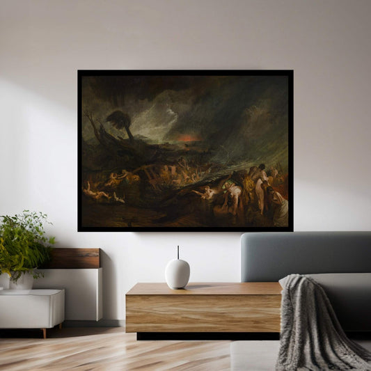 The Deluge Canvas Wall Art - Y Canvas