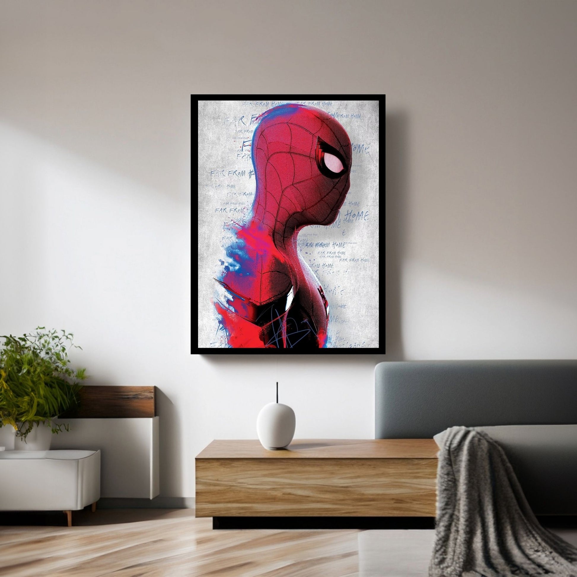 Spiderman Canvas Wall Art - Y Canvas