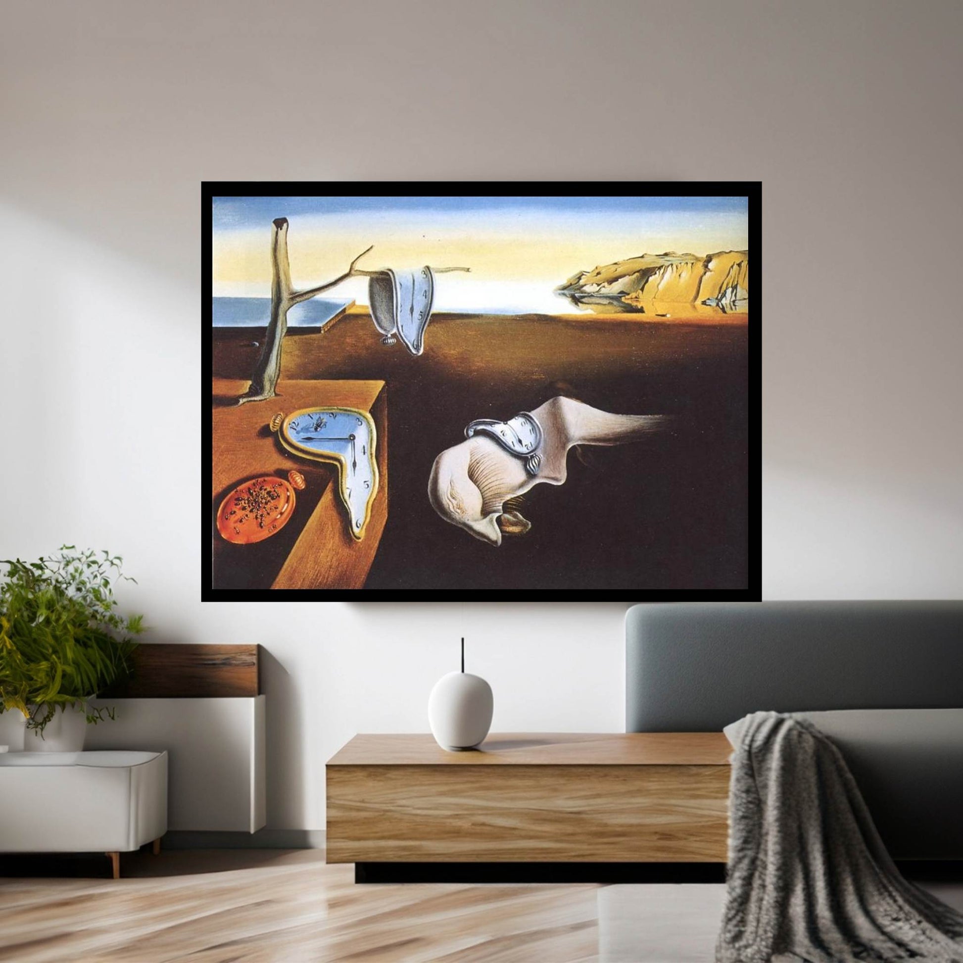 The Persistence of Memory Canvas Wall Art - Y Canvas