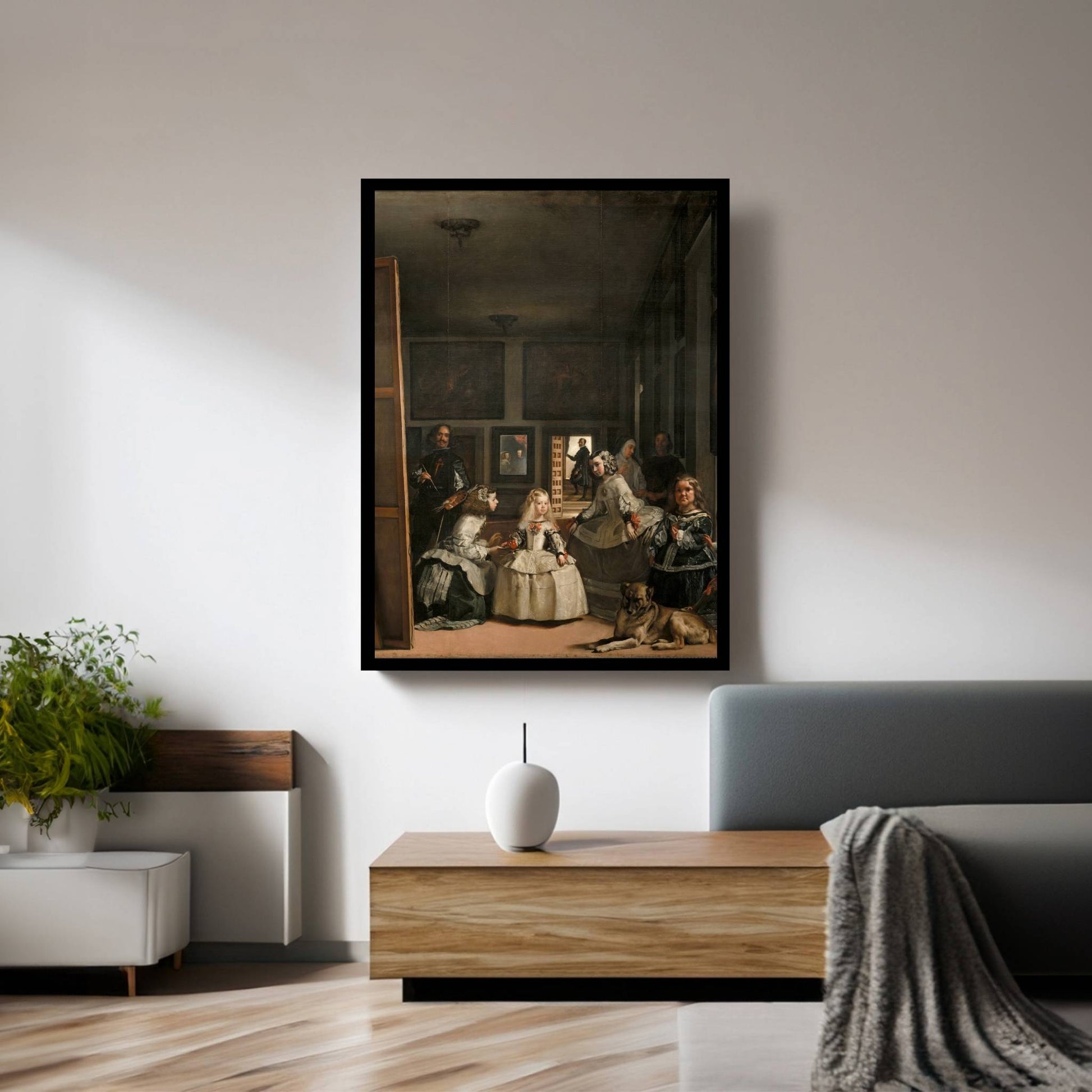 Las Meninas Canvas Wall Art - Y Canvas