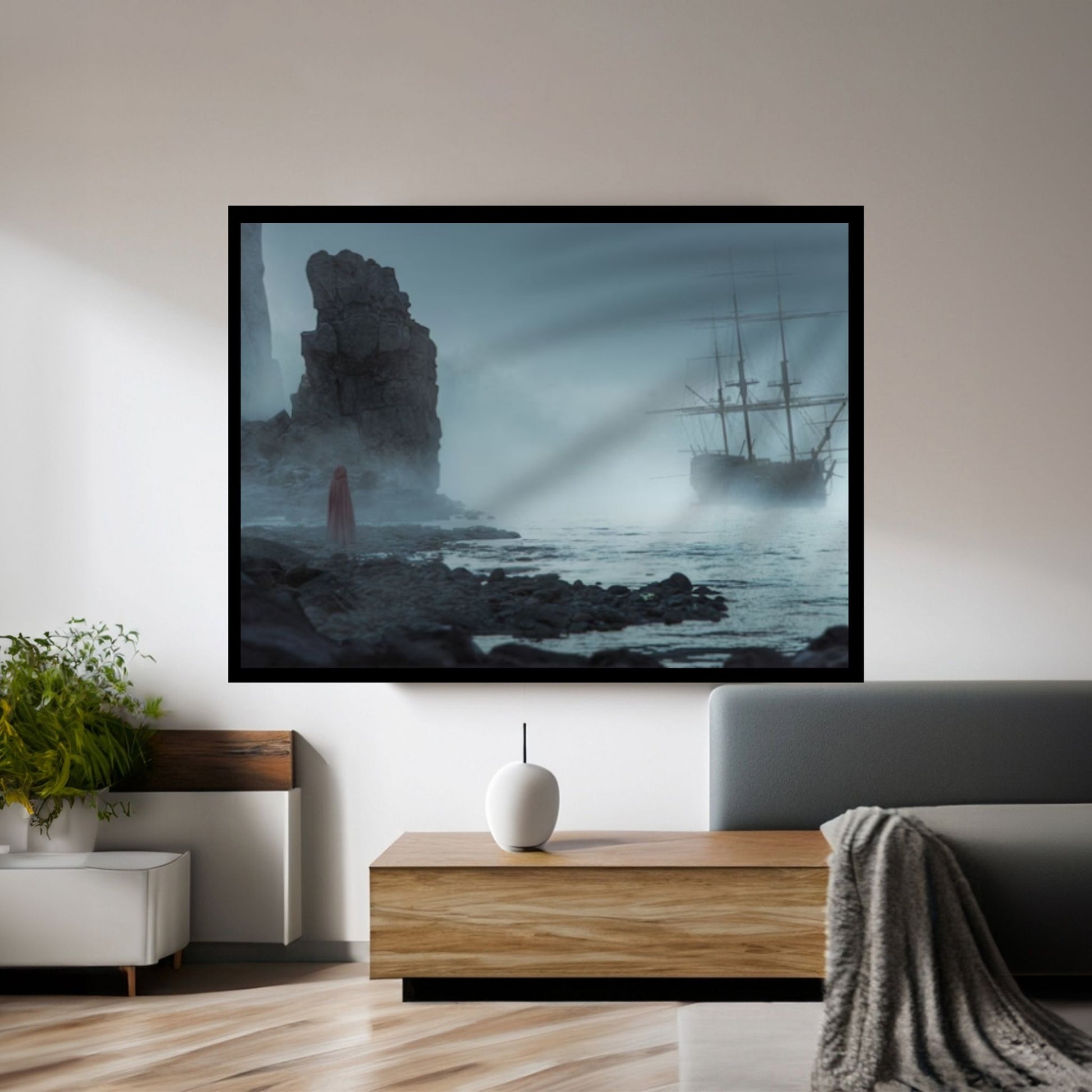 Sailing Boat Canvas, Large Canvas Sea, Wall Decor,Sea Landscape Decor - Y Canvas