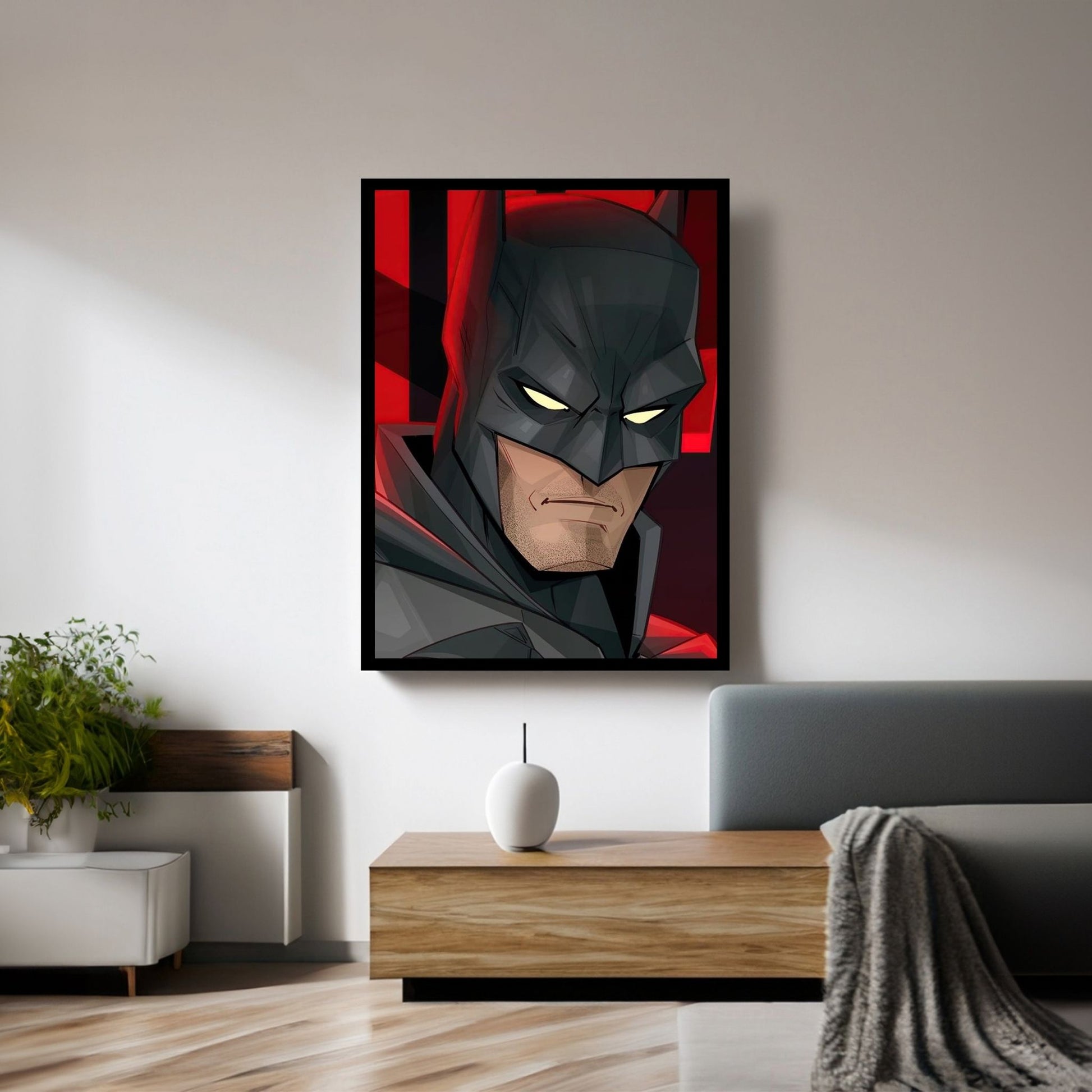 Batman Canvas Wall Art - Y Canvas