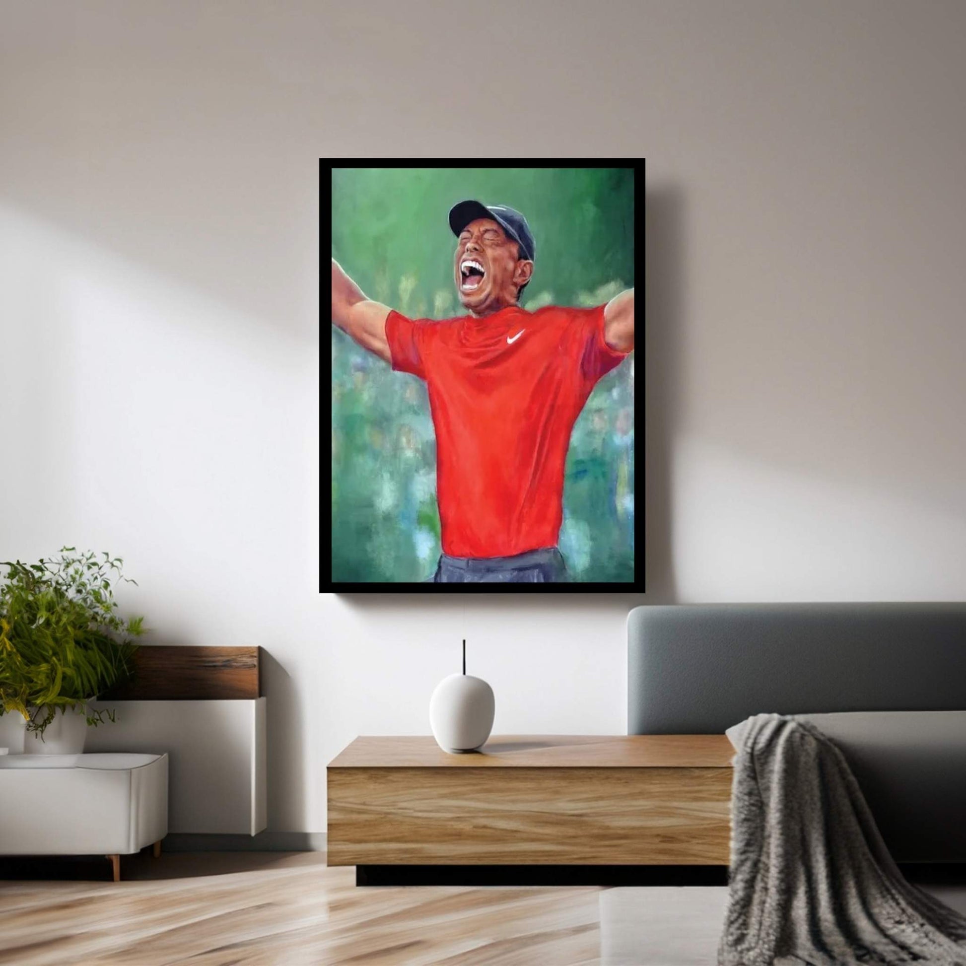 Tiger Woods Canvas Wall Art - Y Canvas