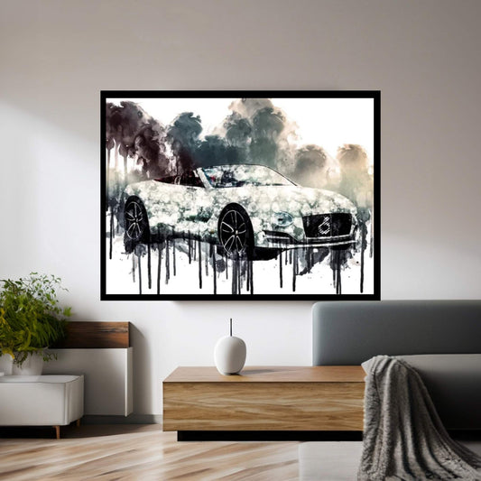 Car 2017 Bentley EXP 12 Speed 6e Concept Canvas Wall Art - Y Canvas