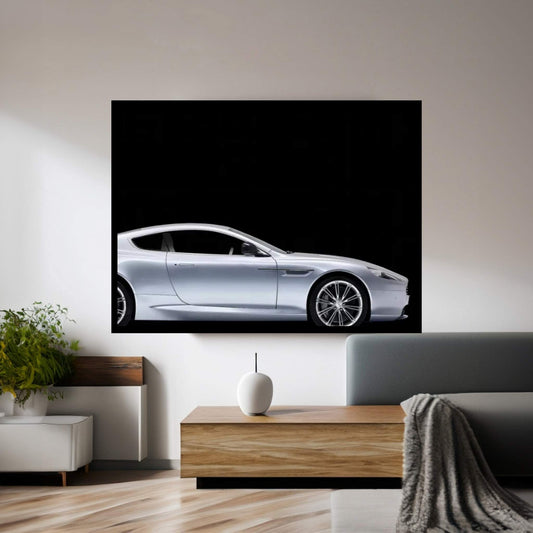 Aston-Martin DB9 Canvas Wall Art - Y Canvas