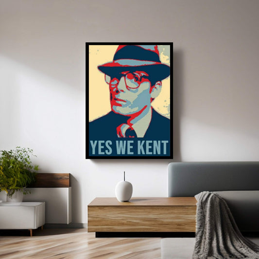 Yes We Kent Canvas Wall Art - Y Canvas