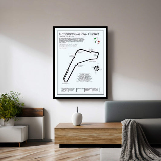 Autodromo Nazionale Monza Canvas Wall Art - Y Canvas