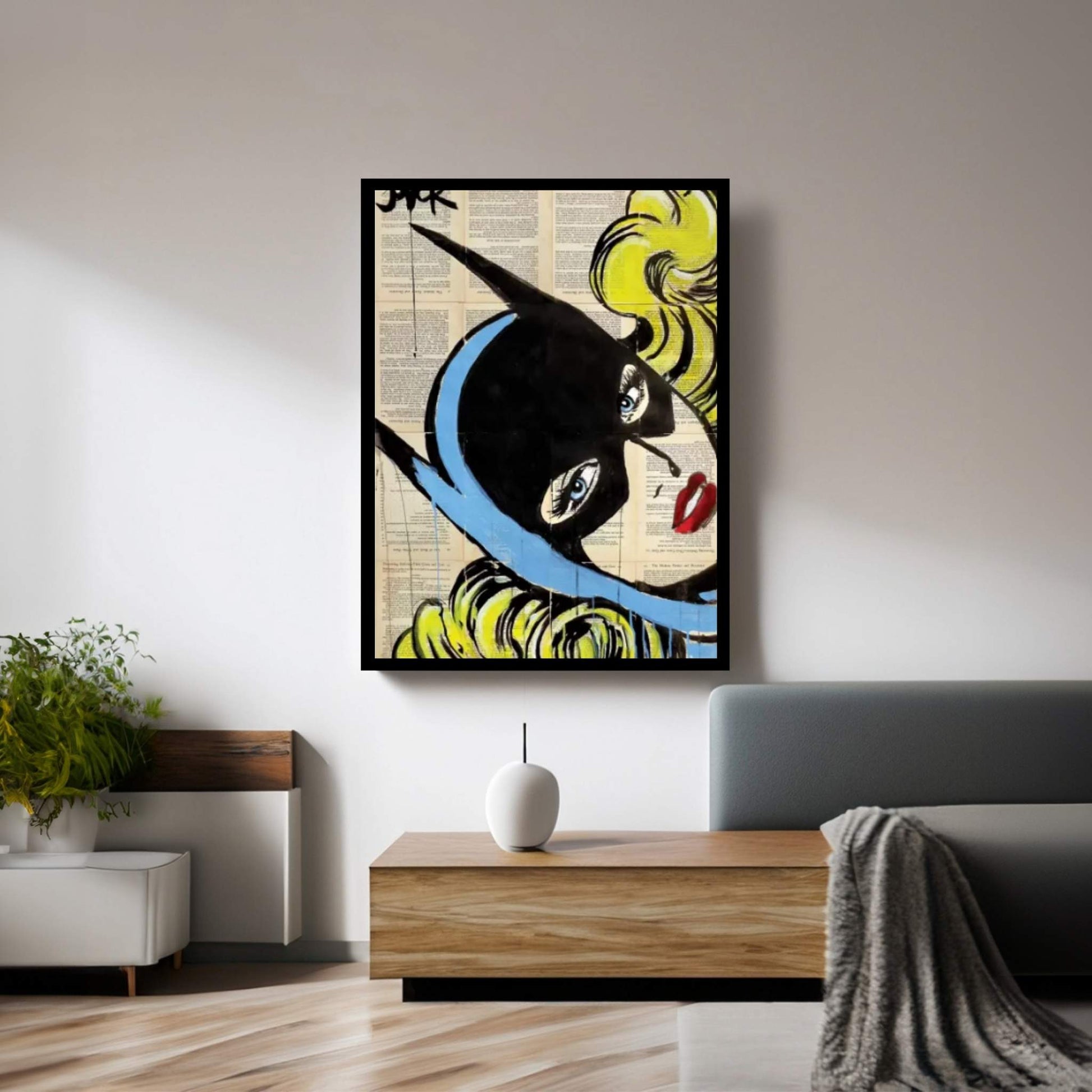 That Girl Canvas Wall Art - Y Canvas