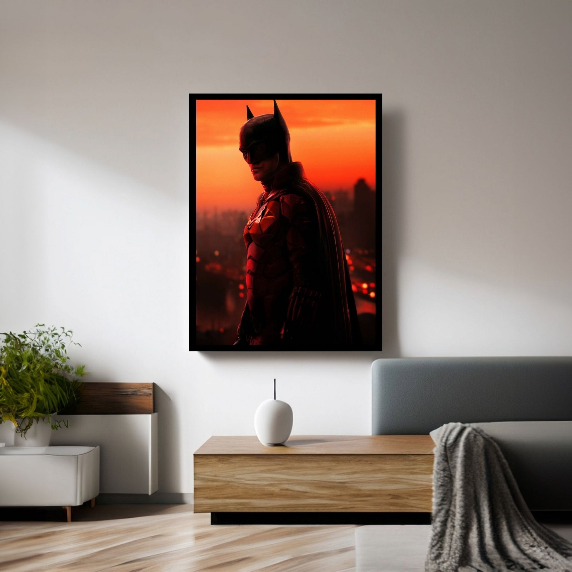 The Batman Canvas Wall Art - Y Canvas