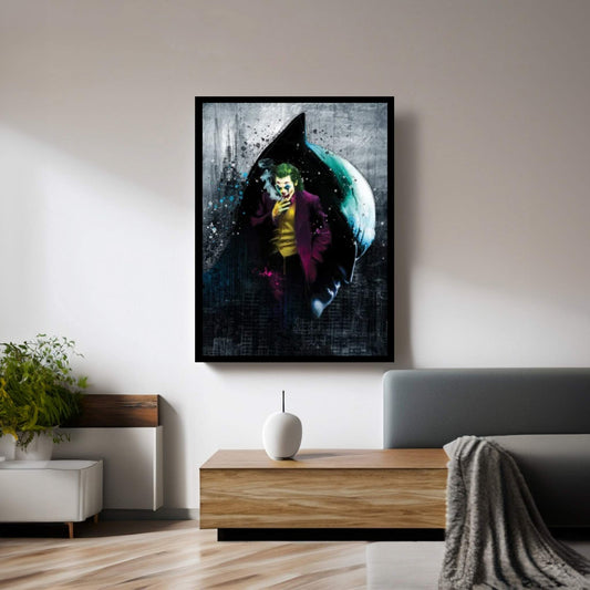 The Batman And The Joker Canvas Wall Art - Y Canvas