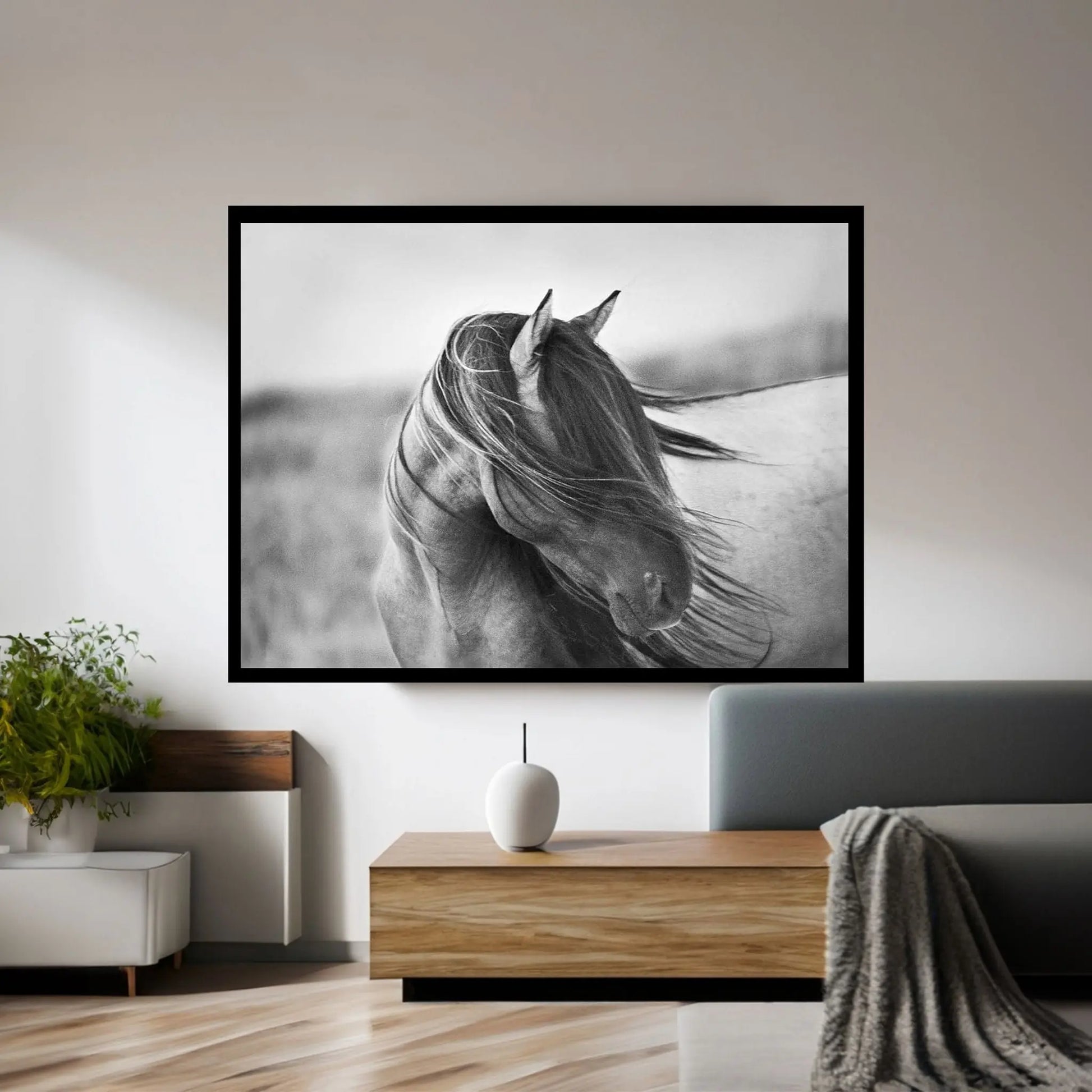 Fierce Grace Canvas Wall Art - Y Canvas