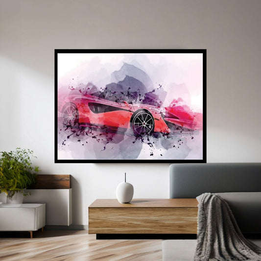 Mclaren V70S Hypercars 2021 Canvas Wall Art - Y Canvas