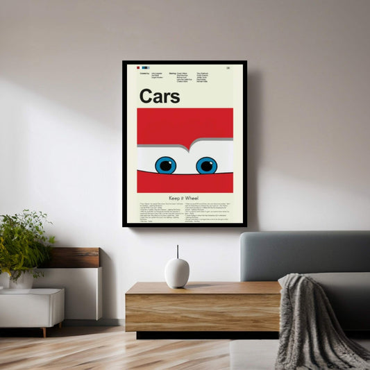 Cars Canvas Wall Art - Y Canvas