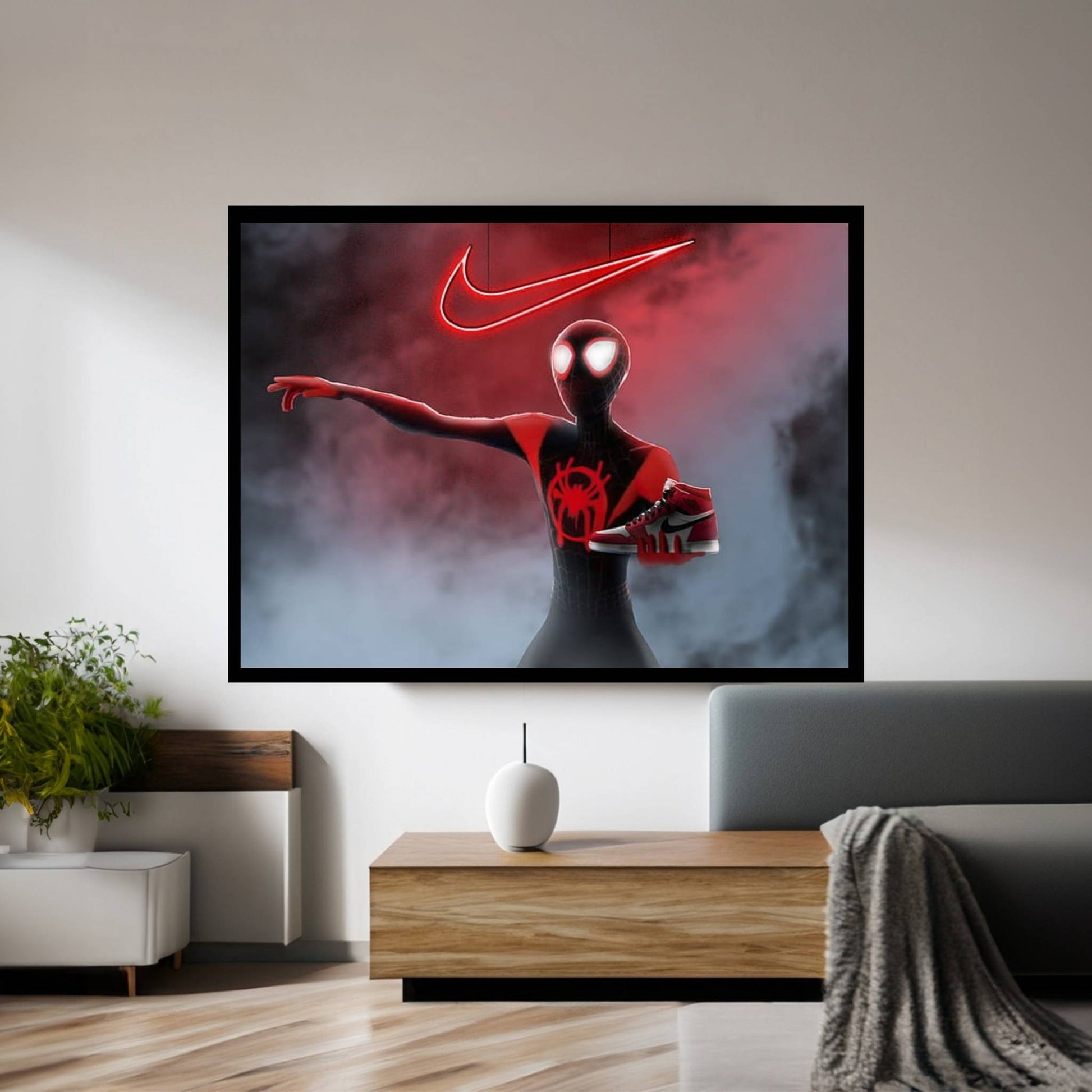 Spiderman Canvas Wall Art - Y Canvas