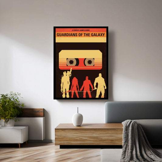 Guardians Of The Galaxy Poster Canvas Wall Art - Y Canvas